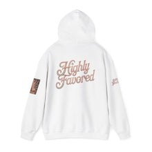 Load image into Gallery viewer, 💎✨ Royalty “Blessed” Luxe Hoodie v3 – Pink‑Diamond, Gold &amp; Platinum‑Infused ✨💎 Unisex Heavy Blend™ Hooded Sweatshirt