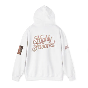 💎✨ Royalty “Blessed” Luxe Hoodie v3 – Pink‑Diamond, Gold & Platinum‑Infused ✨💎 Unisex Heavy Blend™ Hooded Sweatshirt