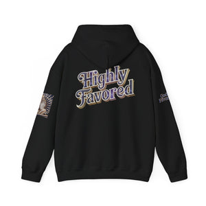 💎✨ Royalty “Blessed” Luxe Hoodie – Blue‑Diamond v2, Gold & Platinum‑Infused ✨💎 Unisex Heavy Blend™ Hooded Sweatshirt