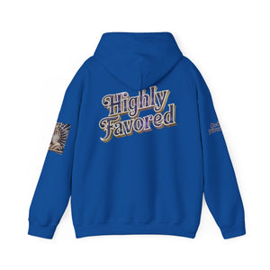 💎✨ Royalty “Blessed” Luxe Hoodie – Blue‑Diamond, Gold & Platinum‑Infused ✨💎 Unisex Heavy Blend™ Hooded Sweatshirt