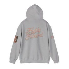 Load image into Gallery viewer, 💎✨ Royalty “Blessed” Luxe Hoodie v3 – Pink‑Diamond, Gold &amp; Platinum‑Infused ✨💎 Unisex Heavy Blend™ Hooded Sweatshirt