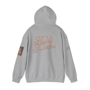 💎✨ Royalty “Blessed” Luxe Hoodie v3 – Pink‑Diamond, Gold & Platinum‑Infused ✨💎 Unisex Heavy Blend™ Hooded Sweatshirt