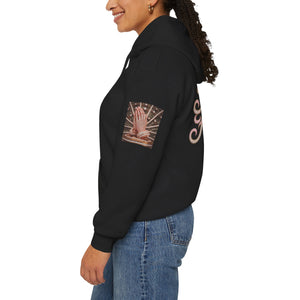 💎✨ Royalty “Blessed” Luxe Hoodie v4 – Pink‑Diamond, Gold & Platinum‑Infused ✨💎 Unisex Heavy Blend™ Hooded Sweatshirt