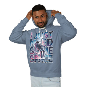 I Just Need Some Space - Cosmic Astronaut Graphic Hoodie
