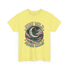 Load image into Gallery viewer, Vintage Psychedelic Stay Wild Moon Child Tee: Crescent Moon &amp; Cosmic Swirls 🌙