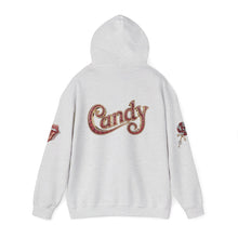 Load image into Gallery viewer, Royalty Red Lick‑Candy Hoodie – Ruby‑Red Diamond Blaze, Gold &amp; Platinum Accents – Ultra‑Bold Street‑Style Statement - Unisex Hooded Sweatshirt