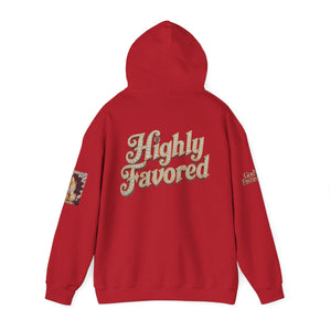 Royal Roy “Blessed” Red‑Diamond Luxe Hoodie v2 – Gold & Platinum‑Infused ✨🔴 - Unisex Hooded Sweatshirt