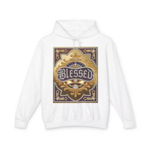 Load image into Gallery viewer, Blessed Unisex Lightweight Hooded Sweatshirt
