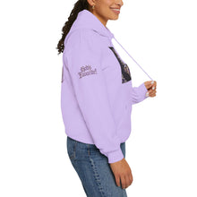 Load image into Gallery viewer, Royal “Blessed” Purple‑Diamond Luxe Hoodie v2 – Gold &amp; Platinum‑Infused✨💜 Unisex Heavy Blend™ Hooded Sweatshirt