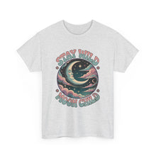 Load image into Gallery viewer, Vintage Psychedelic Stay Wild Moon Child Tee: Crescent Moon &amp; Cosmic Swirls 🌙