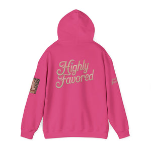 💎✨ Royalty “Blessed” Luxe Hoodie v3 – Pink‑Diamond, Gold & Platinum‑Infused ✨💎 Unisex Heavy Blend™ Hooded Sweatshirt