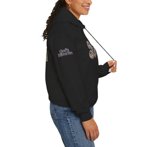 💎✨ Royalty “Blessed” Luxe Hoodie – Blue‑Diamond, Gold & Platinum‑Infused ✨💎 Unisex Heavy Blend™ Hooded Sweatshirt