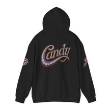 Load image into Gallery viewer, Royalty Lick‑Candy Hoodie – Purple Diamond Bling, Gold &amp; Platinum Accents – Sassy Streetwear Statement - Sweet &amp; Playful Unisex Hooded Sweatshirt