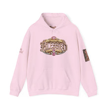 Load image into Gallery viewer, 💎✨ Royalty “Blessed” Luxe Hoodie v2 – Pink‑Diamond, Gold &amp; Platinum‑Infused ✨💎 Unisex Heavy Blend™ Hooded Sweatshirt