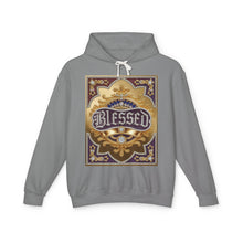 Load image into Gallery viewer, Blessed Unisex Lightweight Hooded Sweatshirt
