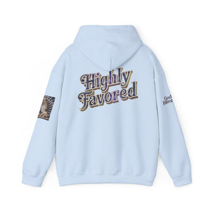 💎✨ Royalty “Blessed” Luxe Hoodie – Blue‑Diamond, Gold & Platinum‑Infused ✨💎 Unisex Heavy Blend™ Hooded Sweatshirt