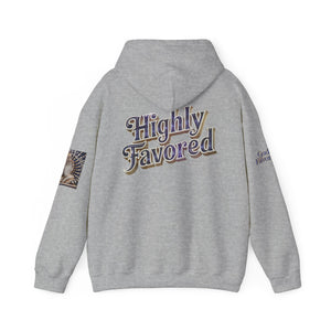 💎✨ Royalty “Blessed” Luxe Hoodie – Blue‑Diamond, Gold & Platinum‑Infused ✨💎 Unisex Heavy Blend™ Hooded Sweatshirt