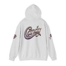 Load image into Gallery viewer, Royalty Lick‑Candy Hoodie – Purple Diamond Bling, Gold &amp; Platinum Accents – Sassy Streetwear Statement - Sweet &amp; Playful Unisex Hooded Sweatshirt