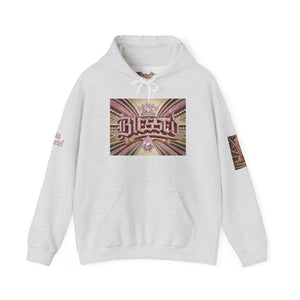 💎✨ Royalty “Blessed” Luxe Hoodie v4 – Pink‑Diamond, Gold & Platinum‑Infused ✨💎 Unisex Heavy Blend™ Hooded Sweatshirt