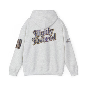 💎✨ Royalty “Blessed” Luxe Hoodie – Blue‑Diamond, Gold & Platinum‑Infused ✨💎 Unisex Heavy Blend™ Hooded Sweatshirt