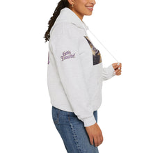 Load image into Gallery viewer, Royal “Blessed” Purple‑Diamond Luxe Hoodie v3 – Gold &amp; Platinum‑Infused✨💜 Unisex Heavy Blend™ Hooded Sweatshirt