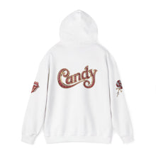 Load image into Gallery viewer, Royalty Red Lick‑Candy Hoodie – Ruby‑Red Diamond Blaze, Gold &amp; Platinum Accents – Ultra‑Bold Street‑Style Statement - Unisex Hooded Sweatshirt