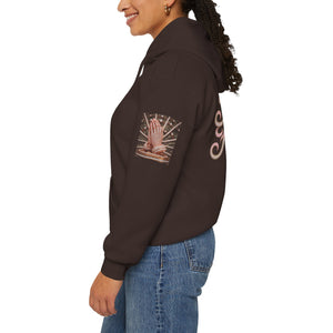 💎✨ Royalty “Blessed” Luxe Hoodie v4 – Pink‑Diamond, Gold & Platinum‑Infused ✨💎 Unisex Heavy Blend™ Hooded Sweatshirt