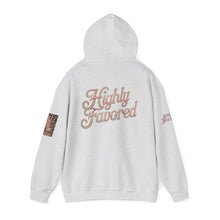 Load image into Gallery viewer, 💎✨ Royalty “Blessed” Luxe Hoodie v3 – Pink‑Diamond, Gold &amp; Platinum‑Infused ✨💎 Unisex Heavy Blend™ Hooded Sweatshirt