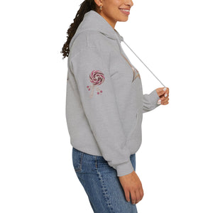 Royalty Lick‑Candy Hoodie – Pink Diamond Bling, Gold & Platinum Accents – Sassy Streetwear Statement - Sweet & Playful Unisex Hooded Sweatshirt
