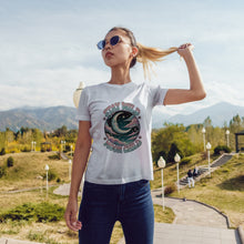 Load image into Gallery viewer, Vintage Psychedelic Stay Wild Moon Child Tee: Crescent Moon &amp; Cosmic Swirls 🌙