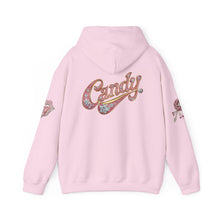 Load image into Gallery viewer, Royalty Lick‑Candy Hoodie v2 – Pink Diamond Bling, Gold &amp; Platinum Accents – Sassy Streetwear Statement - Sweet &amp; Playful Unisex Hooded Sweatshirt
