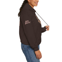 Load image into Gallery viewer, 💎✨ Royalty “Blessed” Luxe Hoodie v1 – Pink‑Diamond, Gold &amp; Platinum‑Infused ✨💎 Unisex Heavy Blend™ Hooded Sweatshirt