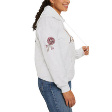 Load image into Gallery viewer, Royalty Lick‑Candy Hoodie – Pink Diamond Bling, Gold &amp; Platinum Accents – Sassy Streetwear Statement - Sweet &amp; Playful Unisex Hooded Sweatshirt