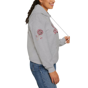 Royalty Lick‑Candy Hoodie v2 – Pink Diamond Bling, Gold & Platinum Accents – Sassy Streetwear Statement - Sweet & Playful Unisex Hooded Sweatshirt