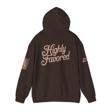 Load image into Gallery viewer, 💎✨ Royalty “Blessed” Luxe Hoodie v4 – Pink‑Diamond, Gold &amp; Platinum‑Infused ✨💎 Unisex Heavy Blend™ Hooded Sweatshirt