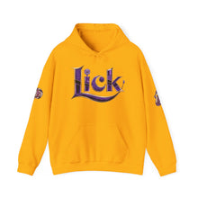 Load image into Gallery viewer, Royalty Lick‑Candy Hoodie – Purple Diamond Bling, Gold &amp; Platinum Accents – Sassy Streetwear Statement - Sweet &amp; Playful Unisex Hooded Sweatshirt