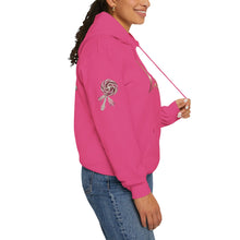 Load image into Gallery viewer, Royalty Lick‑Candy Hoodie – Pink Diamond Bling, Gold &amp; Platinum Accents – Sassy Streetwear Statement - Sweet &amp; Playful Unisex Hooded Sweatshirt