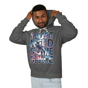 I Just Need Some Space - Cosmic Astronaut Graphic Hoodie