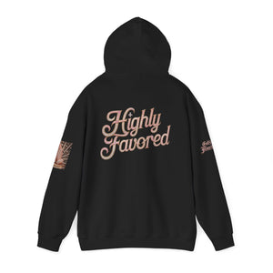 💎✨ Royalty “Blessed” Luxe Hoodie v3 – Pink‑Diamond, Gold & Platinum‑Infused ✨💎 Unisex Heavy Blend™ Hooded Sweatshirt
