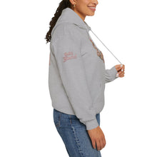 Load image into Gallery viewer, 💎✨ Royalty “Blessed” Luxe Hoodie v1 – Pink‑Diamond, Gold &amp; Platinum‑Infused ✨💎 Unisex Heavy Blend™ Hooded Sweatshirt