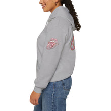 Load image into Gallery viewer, Royalty Lick‑Candy Hoodie – Pink Diamond Bling, Gold &amp; Platinum Accents – Sassy Streetwear Statement - Sweet &amp; Playful Unisex Hooded Sweatshirt