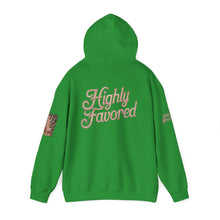 Load image into Gallery viewer, 💎✨ Royalty “Blessed” Luxe Hoodie v3 – Pink‑Diamond, Gold &amp; Platinum‑Infused ✨💎 Unisex Heavy Blend™ Hooded Sweatshirt