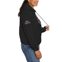 Load image into Gallery viewer, Royal “Blessed” Purple‑Diamond Luxe Hoodie v1 – Gold &amp; Platinum‑Infused✨💜 Unisex Heavy Blend™ Hooded Sweatshirt