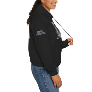 💎✨ Royalty “Blessed” Luxe Hoodie – Blue‑Diamond v2, Gold & Platinum‑Infused ✨💎 Unisex Heavy Blend™ Hooded Sweatshirt
