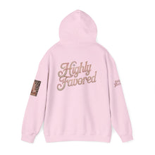 Load image into Gallery viewer, 💎✨ Royalty “Blessed” Luxe Hoodie v3 – Pink‑Diamond, Gold &amp; Platinum‑Infused ✨💎 Unisex Heavy Blend™ Hooded Sweatshirt