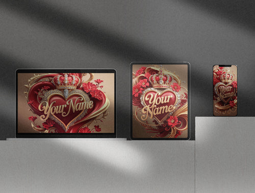 JewelHeart 9D Artworks: Royal Fabergé-Inspired Digital Wallpapers | 4K Ultra HD | One-of-a-Kind Luxury