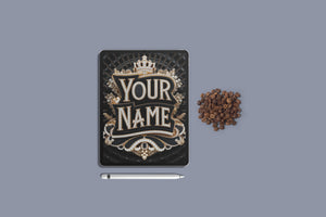 Luxe Lettering - Personalized Device Digital Tapestry