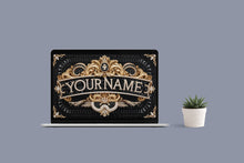 Load image into Gallery viewer, Luxe Lettering - Personalized Device Digital Tapestry