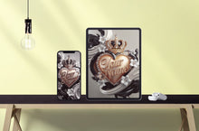 Load image into Gallery viewer, JewelHeart 9D Artworks: Royal Fabergé-Inspired Digital Wallpapers | 4K Ultra HD | One-of-a-Kind Luxury