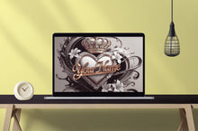 Load image into Gallery viewer, JewelHeart 9D Artworks: Royal Fabergé-Inspired Digital Wallpapers | 4K Ultra HD | One-of-a-Kind Luxury